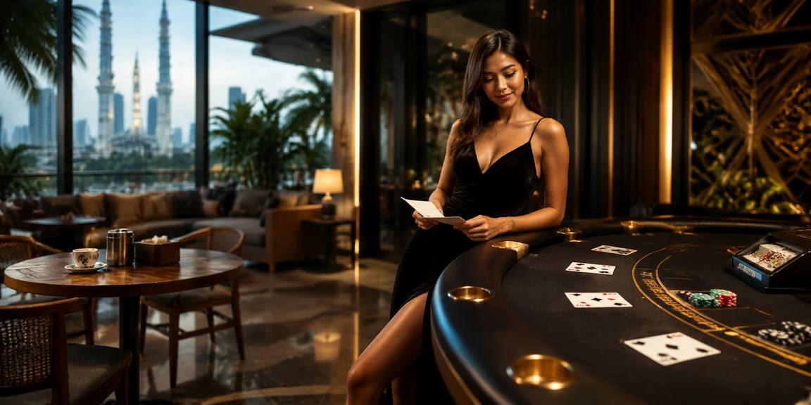 Permainan Live Casino dengan Dealer Sebenar
